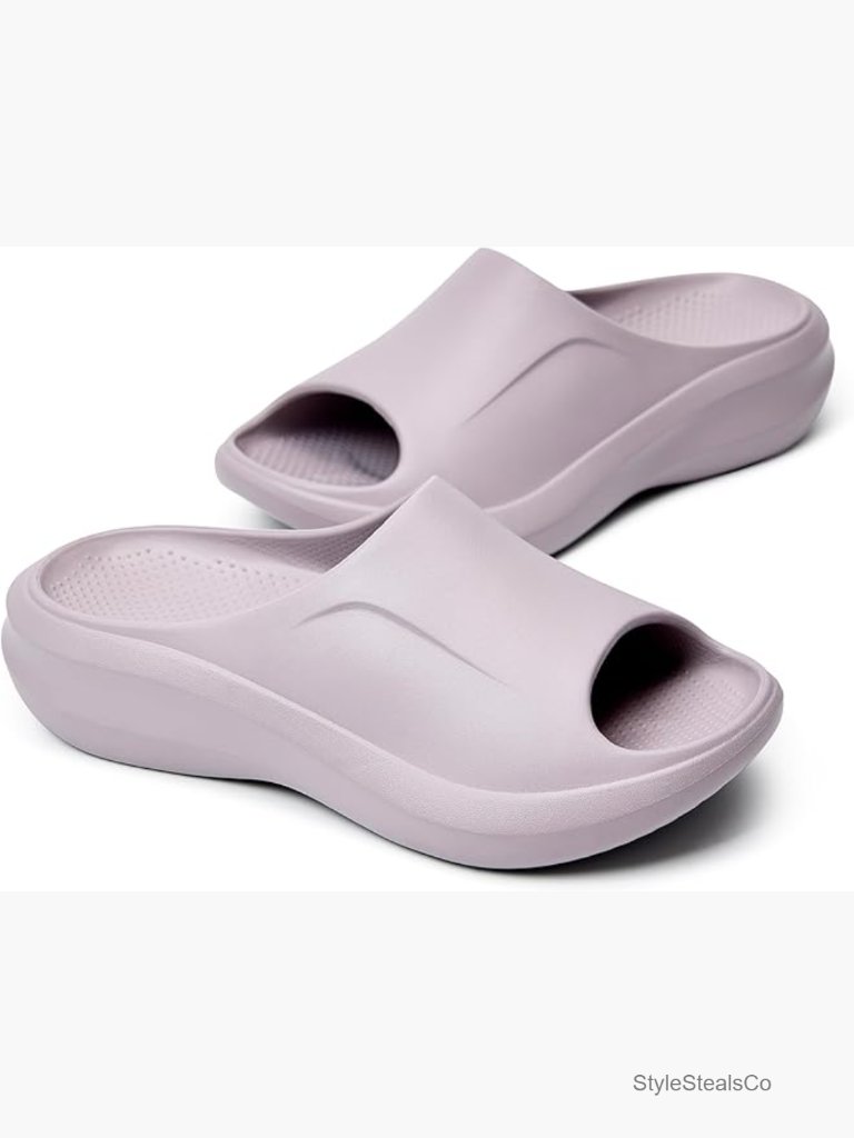 Recovery Slides Max Comfort Orthotic Slippers Arch Support Non-Slip
